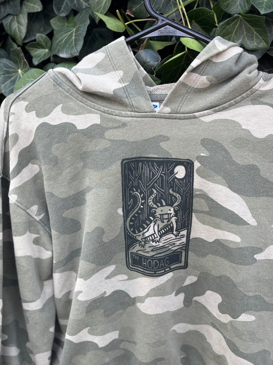L Jr Hodag camo hoodie