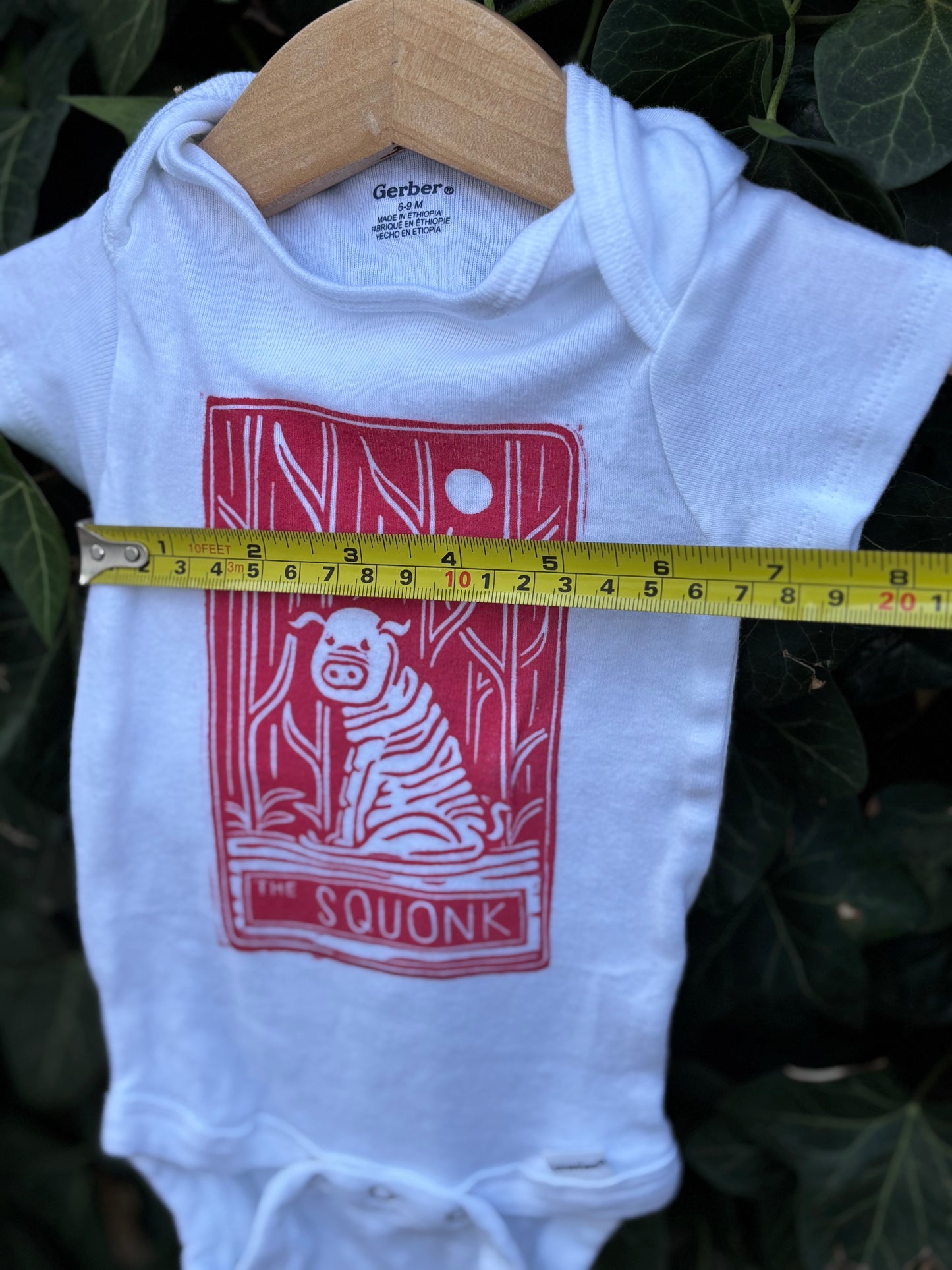 6-9m Squonk onesie