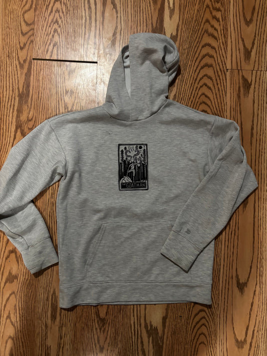 XLjr  Goatman Hoodie (stain)
