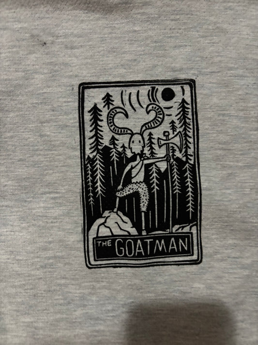 XLjr  Goatman Hoodie (stain)