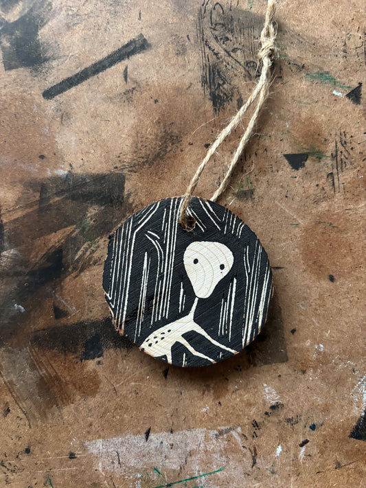 Dover demon hand printed ornaments