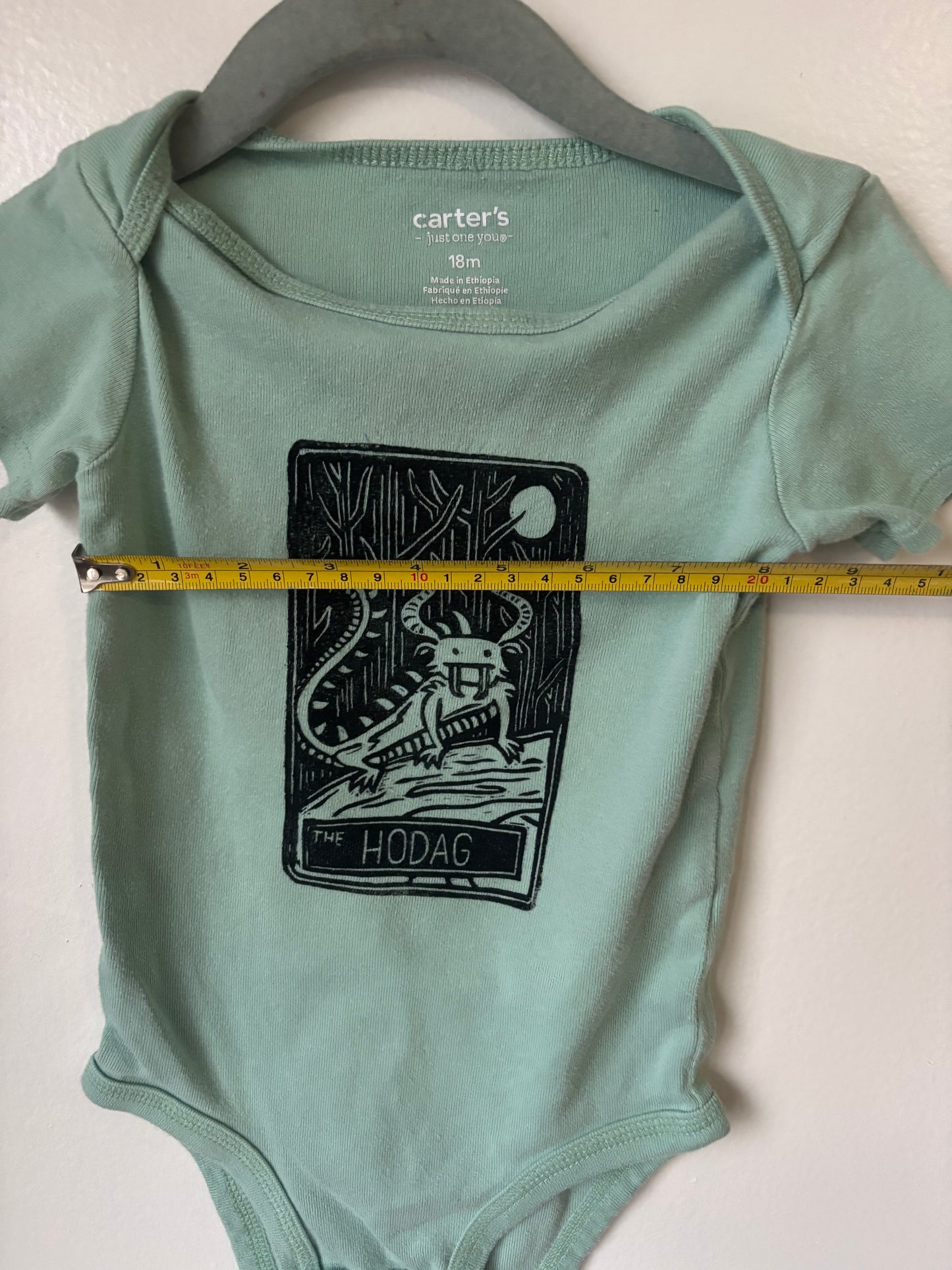 18m Hodag onesie
