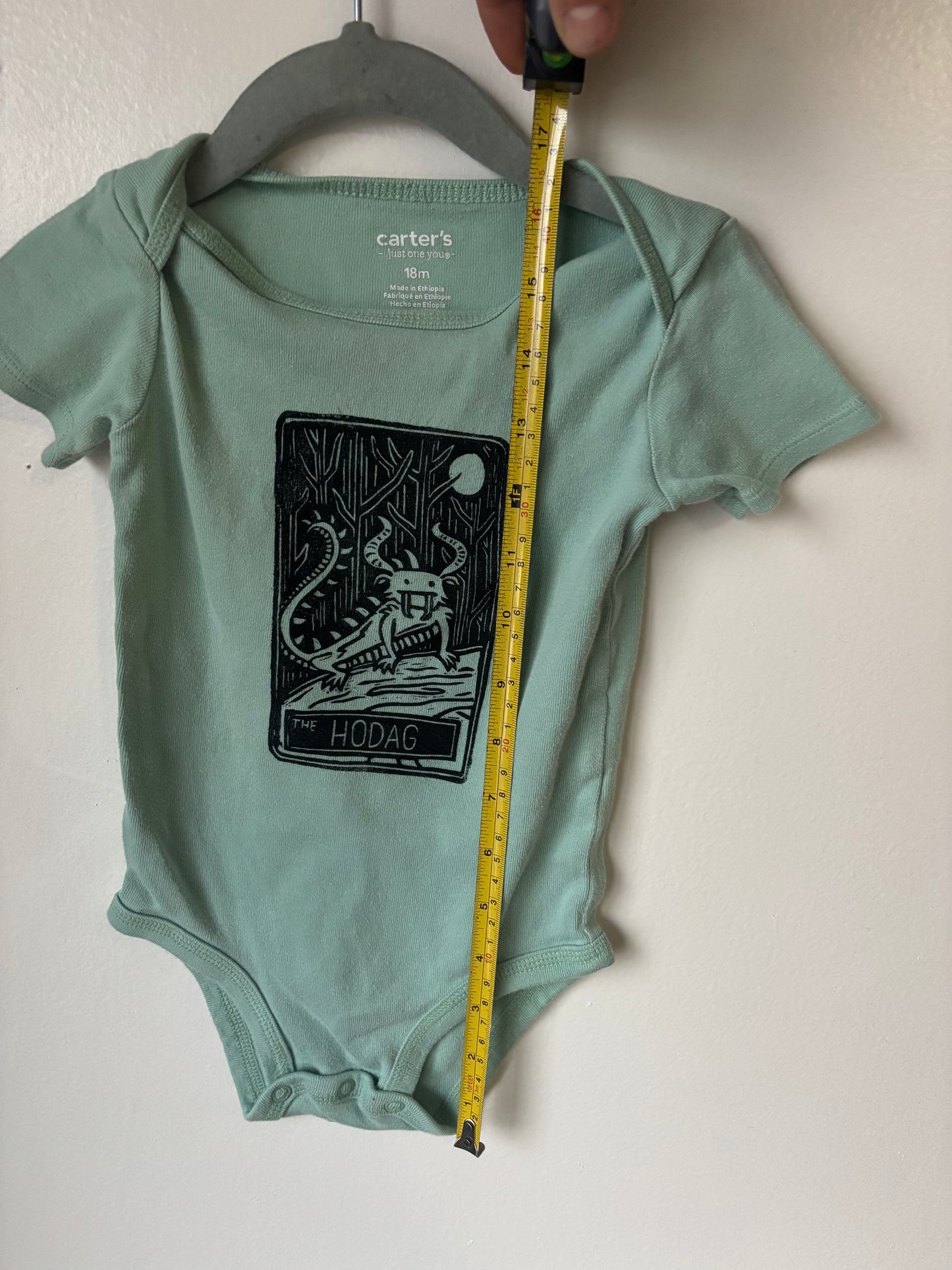 18m Hodag onesie