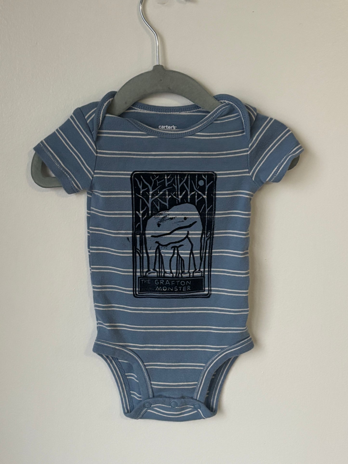 6m Grafton monster onesie