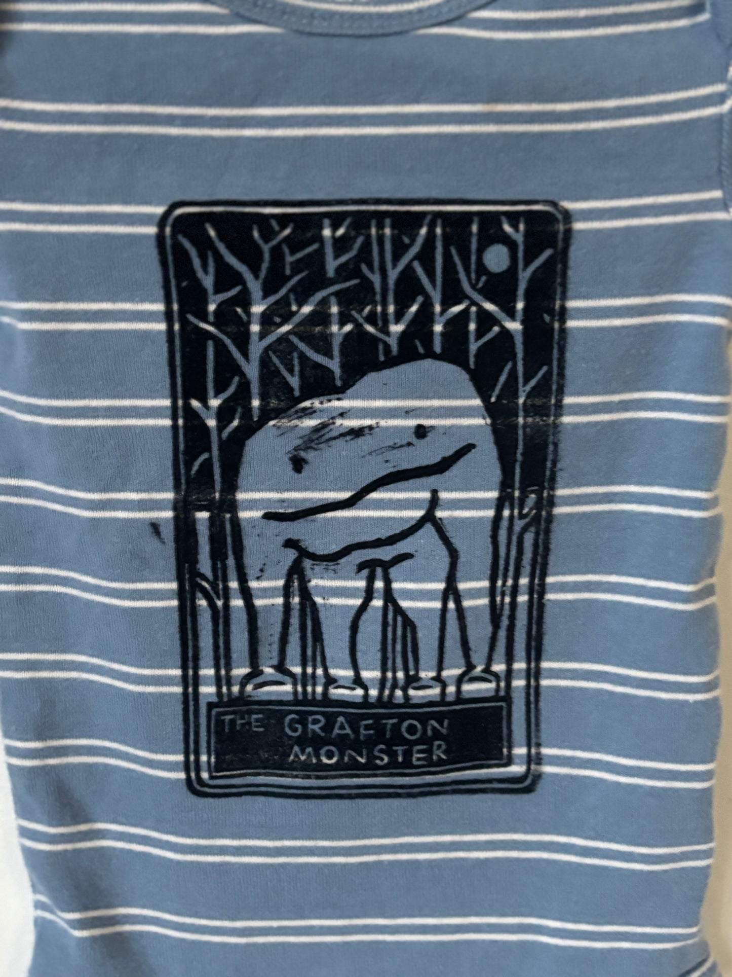 6m Grafton monster onesie