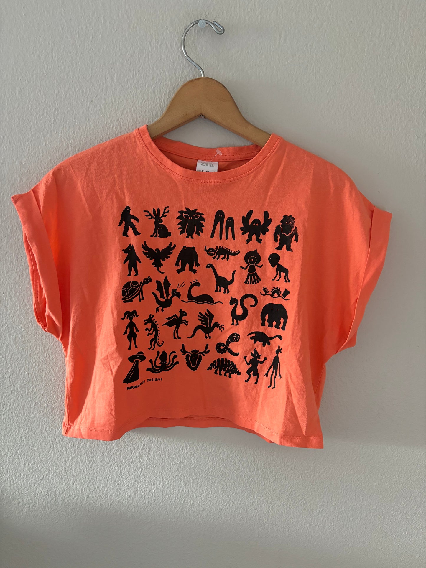 11-12 - Mini monsters T-shirt