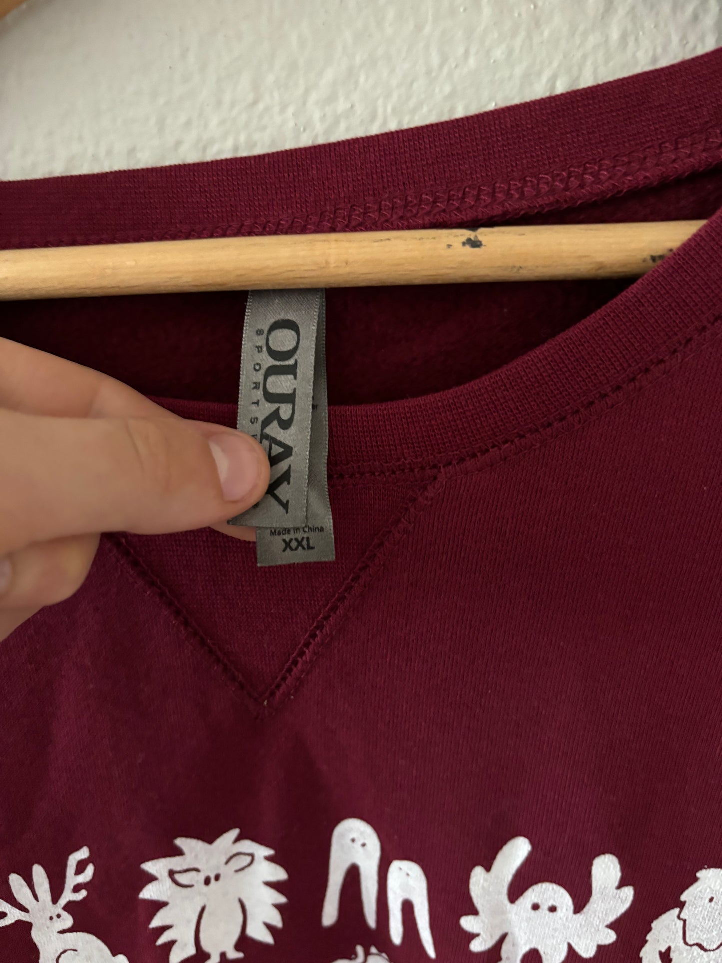 2XL - Mini monsters Crew neck