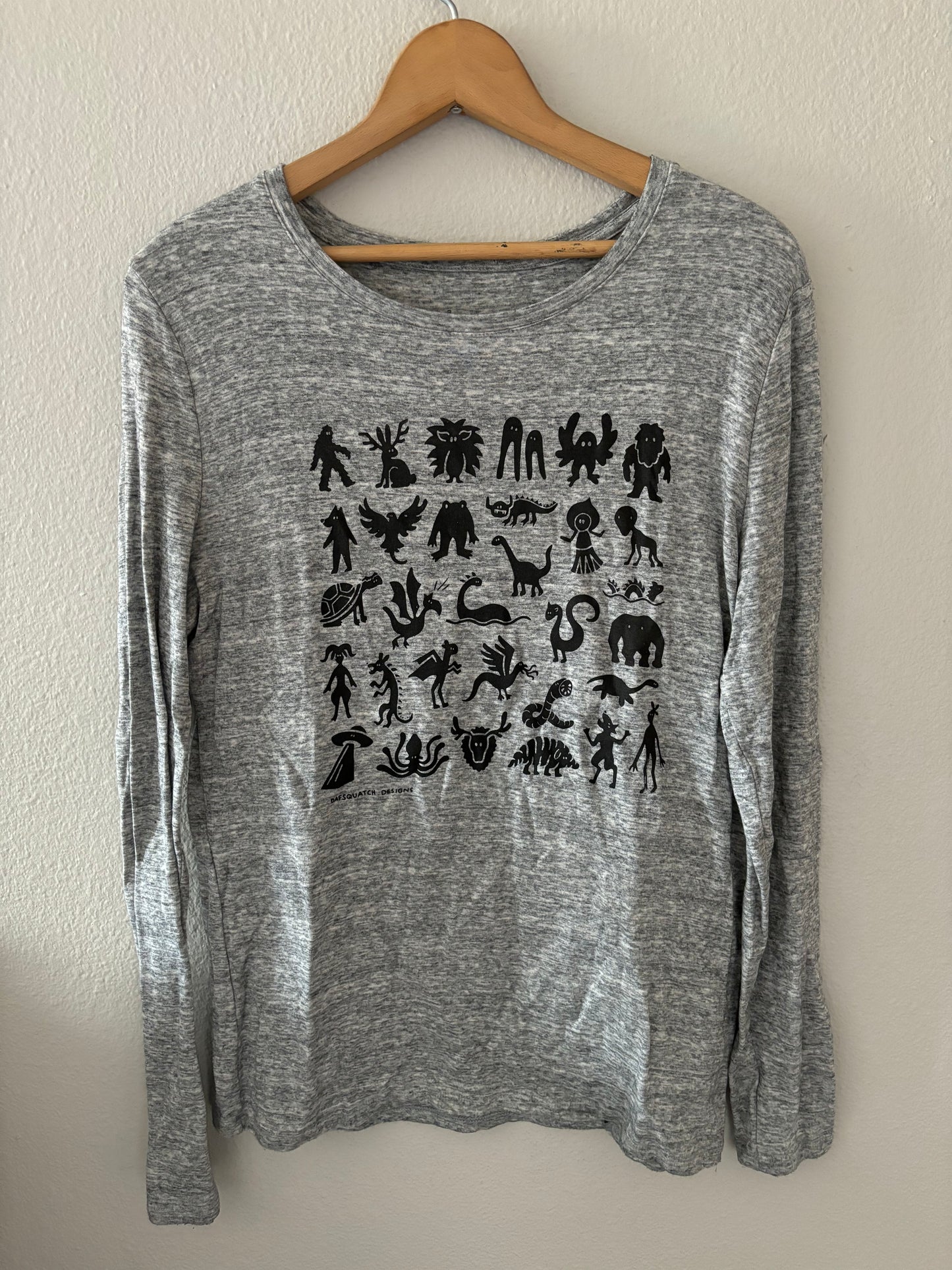 2XL - Mini monsters Long sleeves