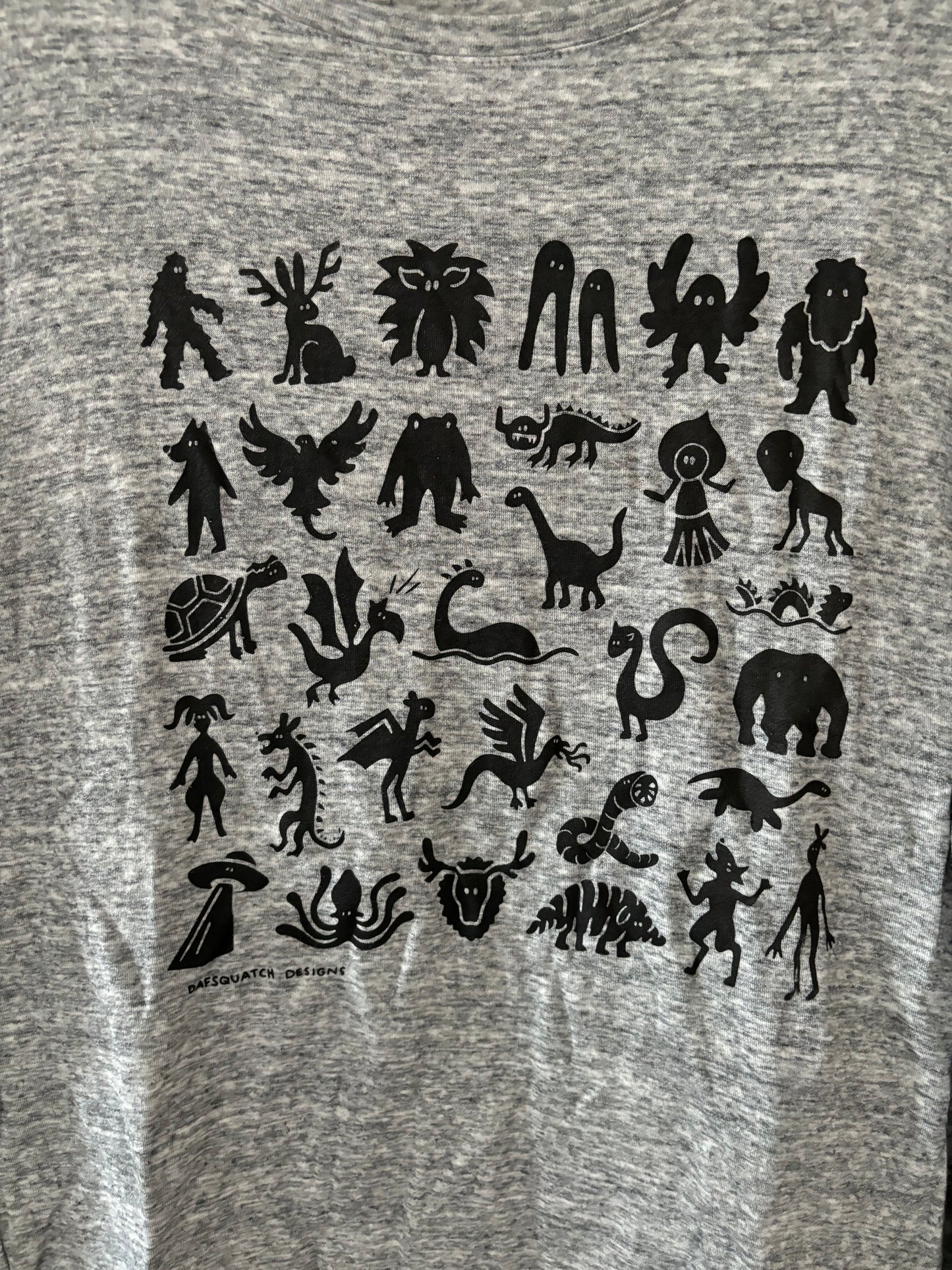 2XL - Mini monsters Long sleeves
