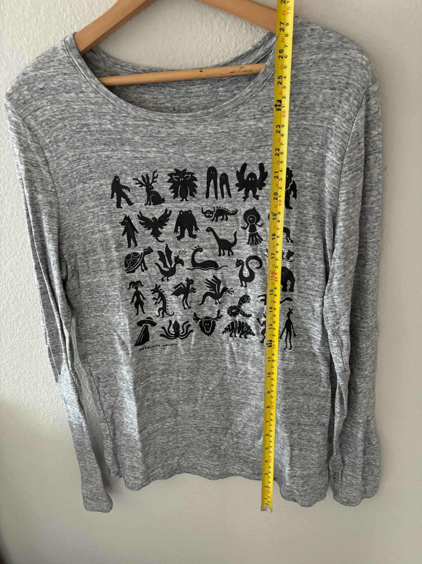 2XL - Mini monsters Long sleeves