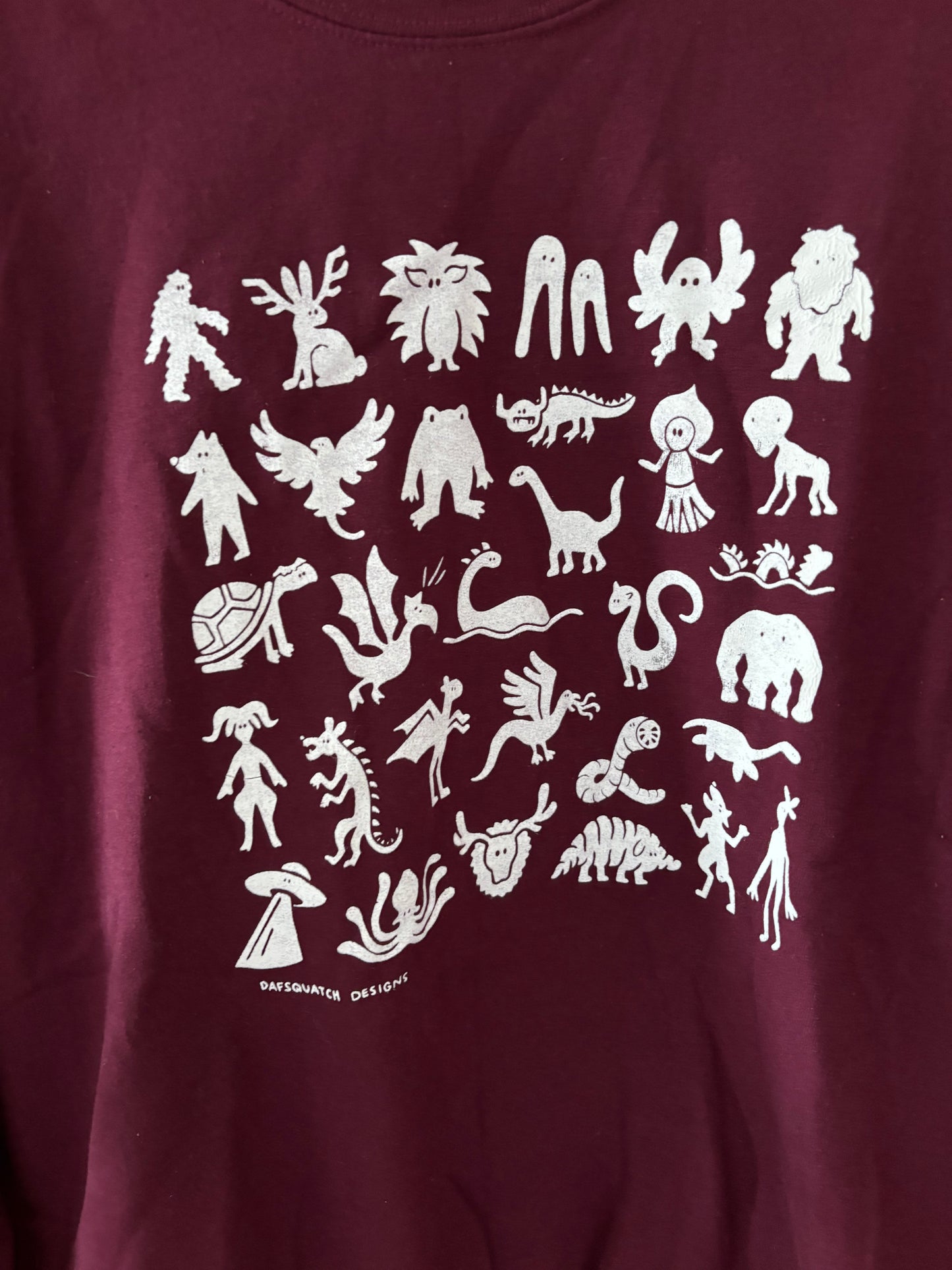 M - Mini monsters Crew neck