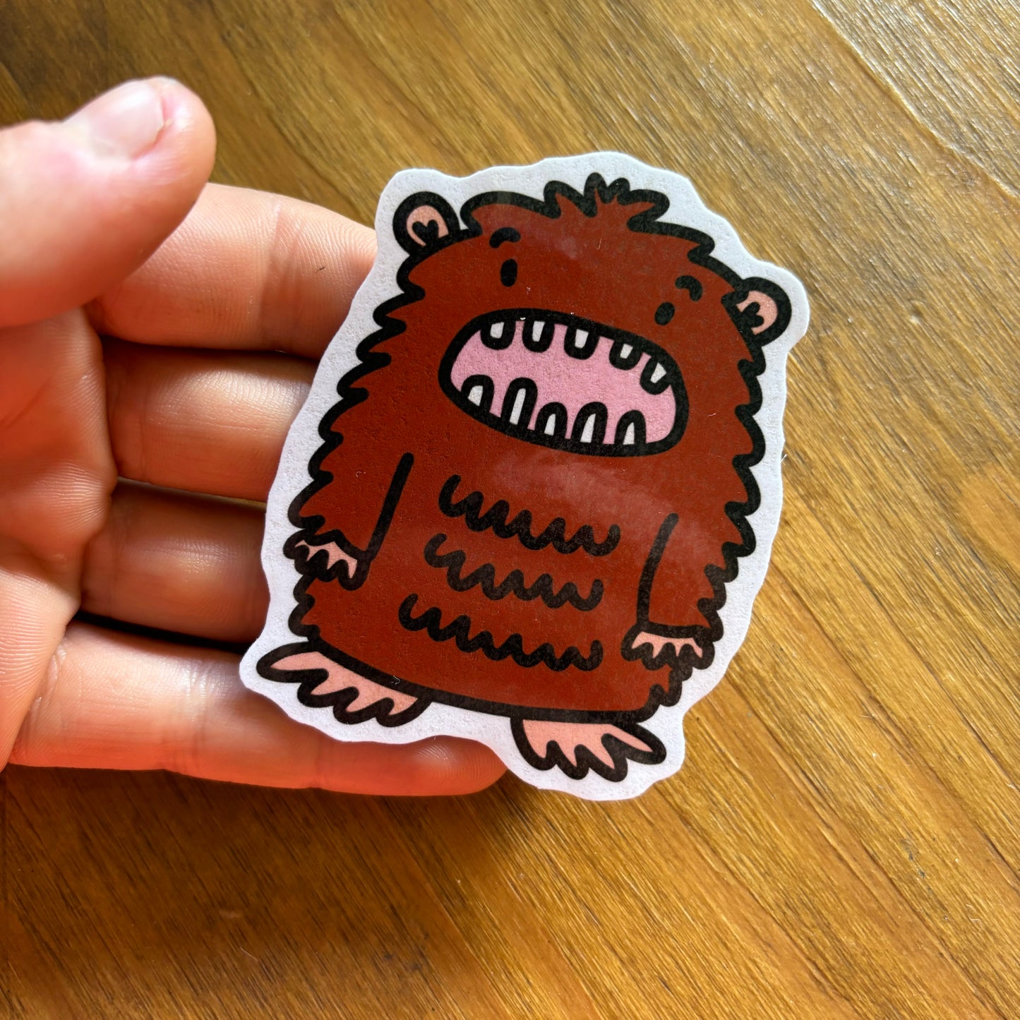 Squatch sticker