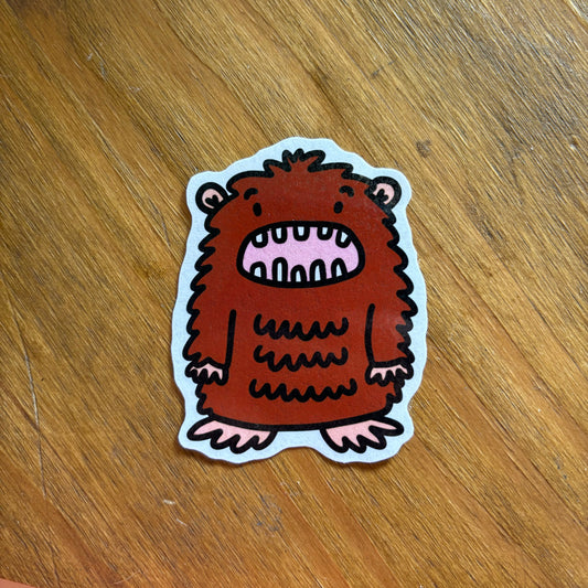 Squatch sticker