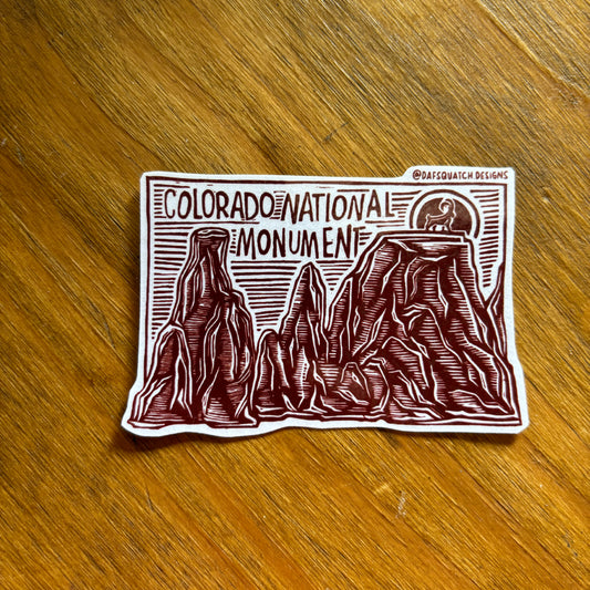 Monument sticker