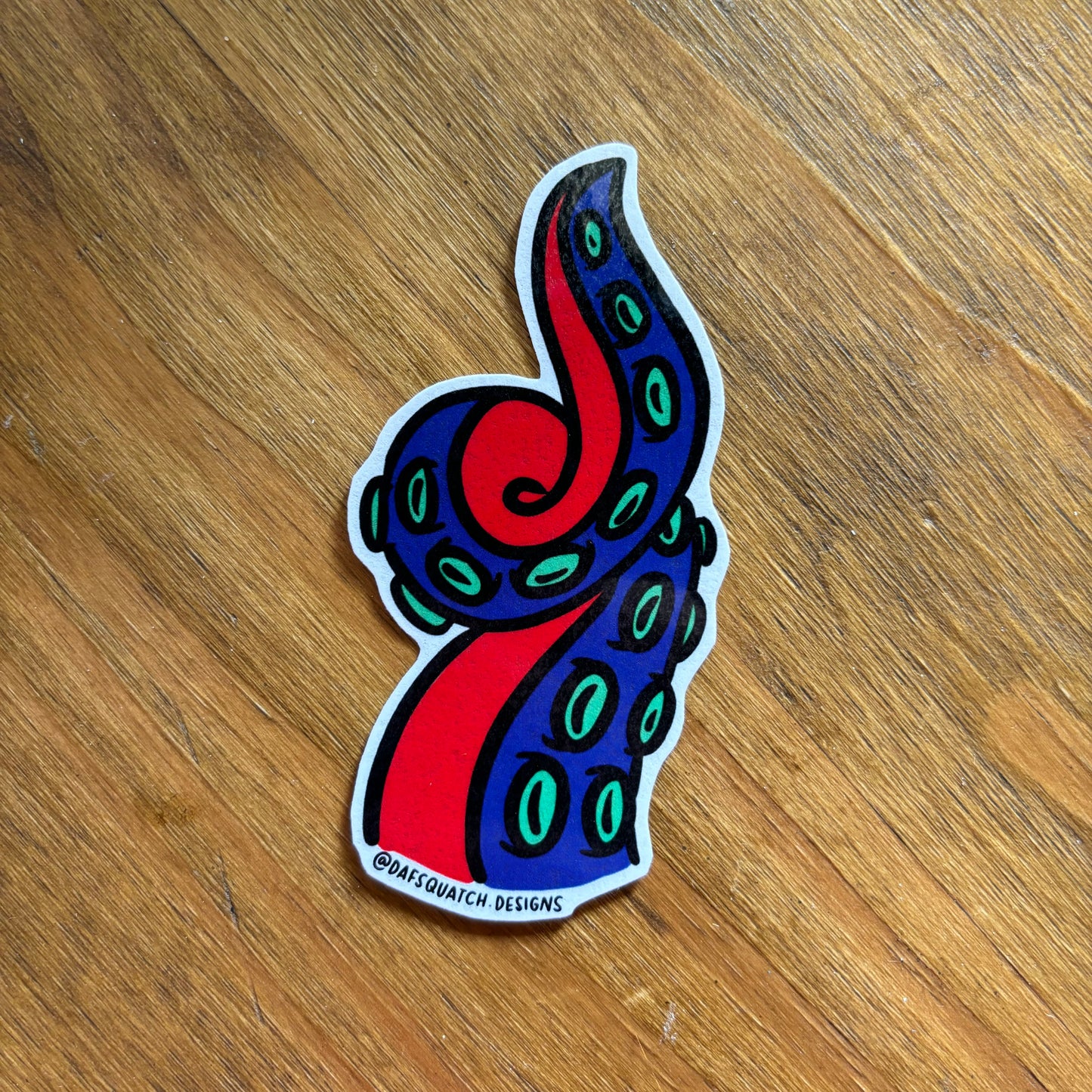 Tentacle sticker