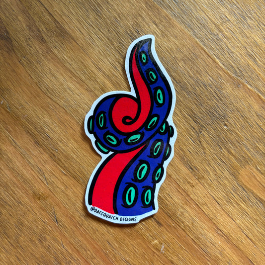Tentacle sticker